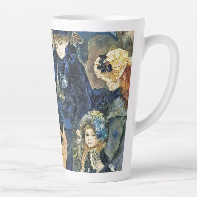 Taza De Café Latte Auguste Renoir - Los paraguas (Derecha)