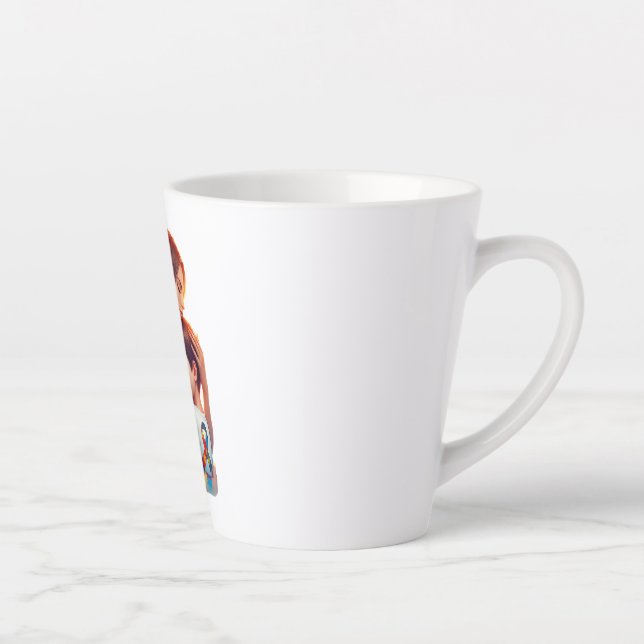 Taza De Café Latte Autism (Derecha)
