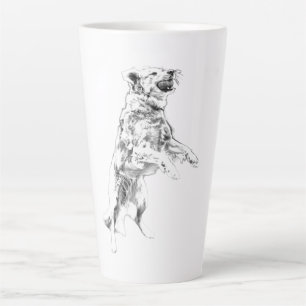 Taza De Café Latte Autumn Chase Unleashed