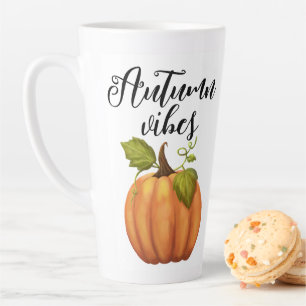 Taza De Café Latte Autumn Vibes