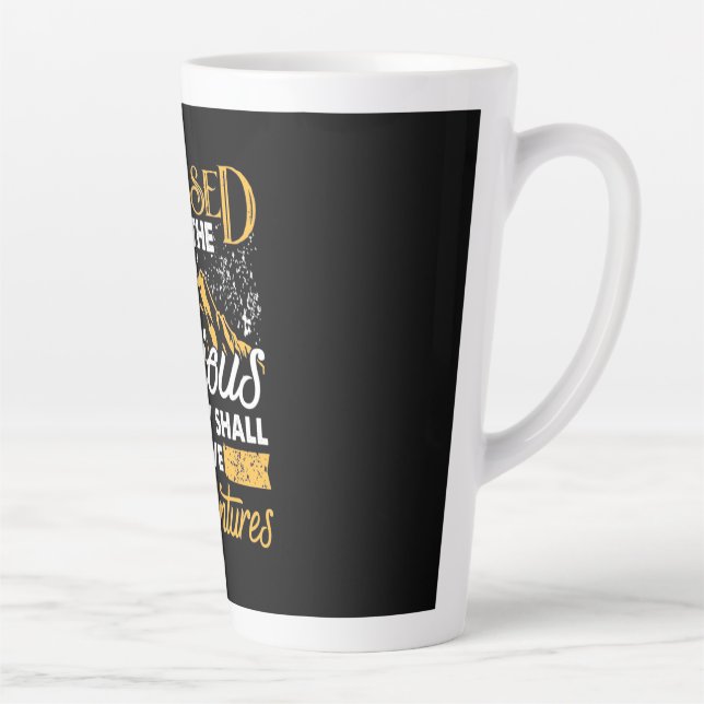 Taza De Café Latte Aventura bendita (Derecha)