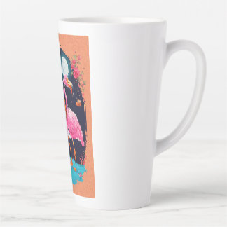 Taza De Café Latte Aves