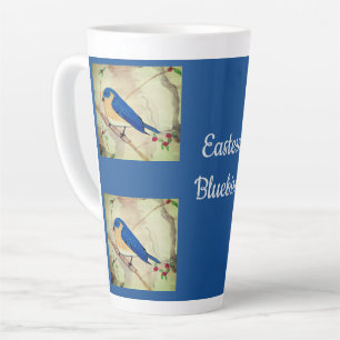Taza De Café Latte Azulillo Oriental