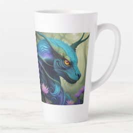 Taza De Café Latte „Azuris –Bewahrer des Zauberwaldes 