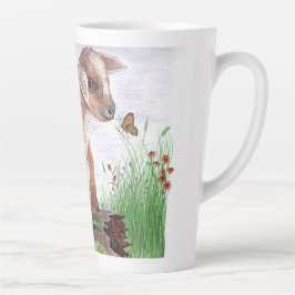 Taza De Café Latte Baby Goat Latte Mug