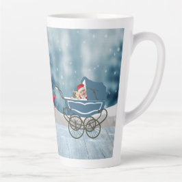 Taza De Café Latte Baby Shower Winter