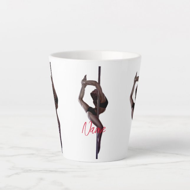Taza De Café Latte Bailarina Thunder_Cove (Anverso)