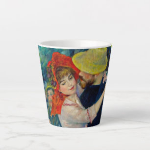 Taza De Café Latte Baile en Bougival Pierre Renoir