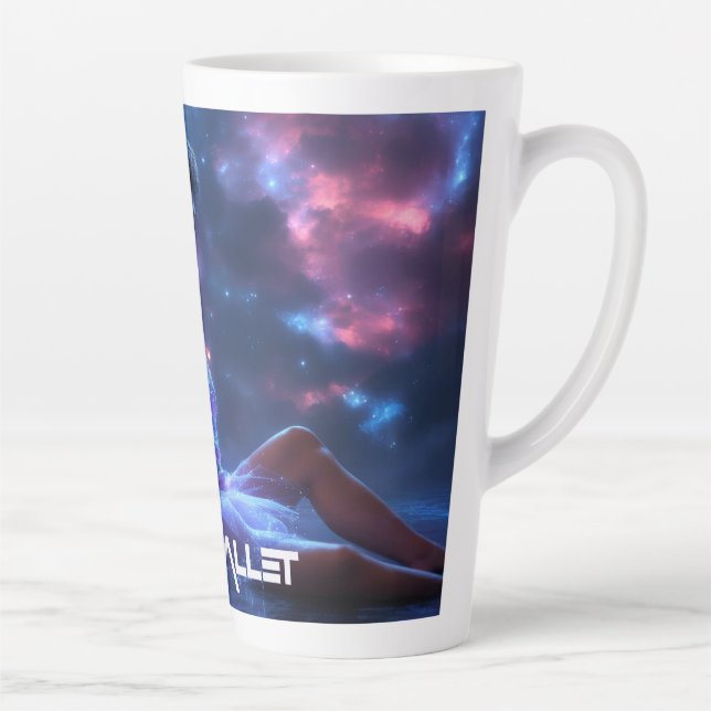 TAZA DE CAFÉ LATTE BALLET - AMO EL BALLET (Derecha)