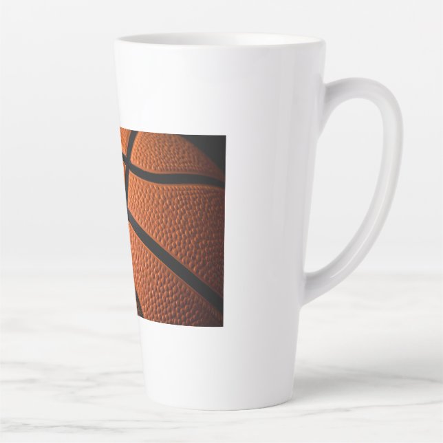 Taza De Café Latte baloncesto (Derecha)
