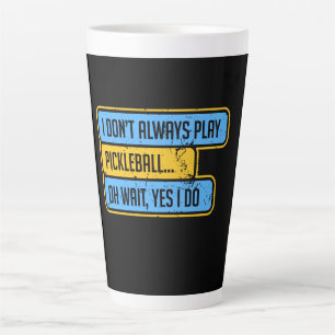 Taza De Café Latte Baloncesto - No siempre juego al baloncesto - Rega
