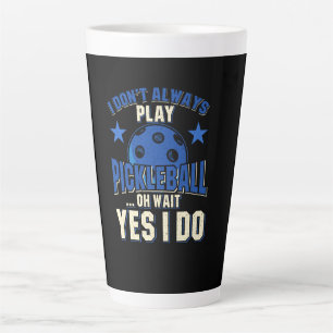 Taza De Café Latte Baloncesto - No siempre juego baloncesto