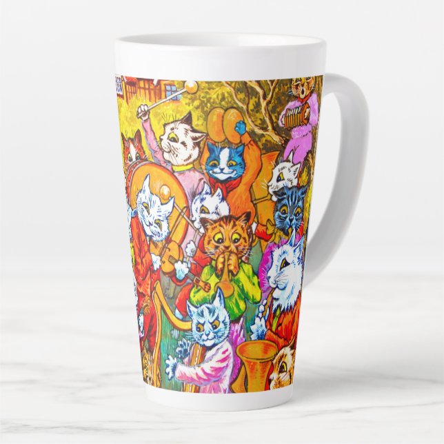Taza De Café Latte Banda musical de Cat (Ángulo derecho)