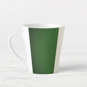 Taza De Café Latte Bandera italiana