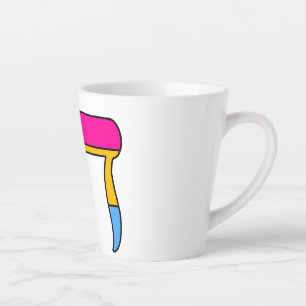 Taza De Café Latte Bandera Pan Pride Chai