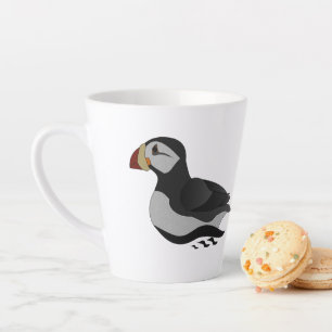 Taza De Café Latte Bañera de aleta dorada