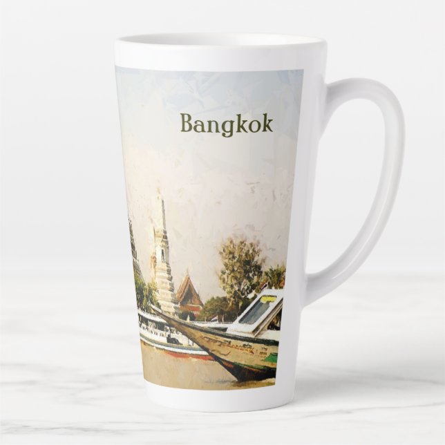 Taza De Café Latte Bangkok, Tailandia (Derecha)