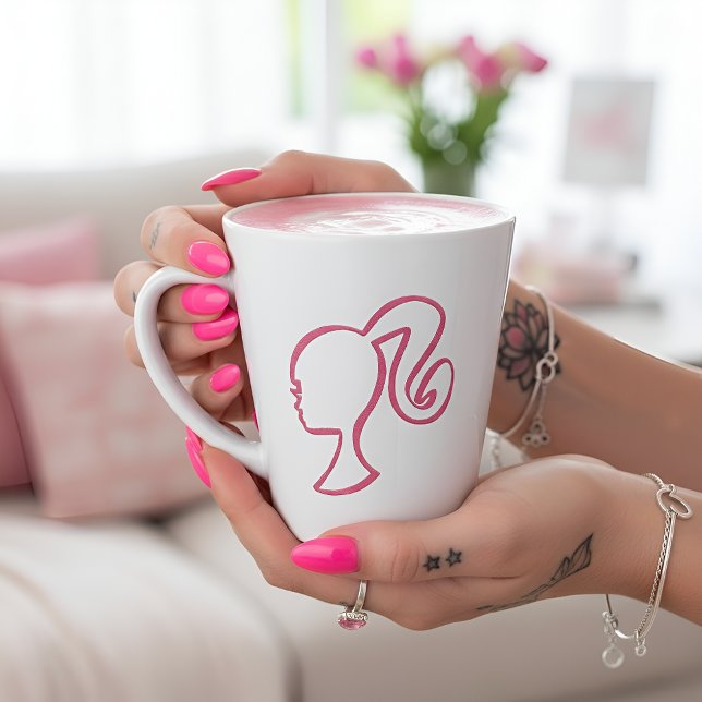 Taza De Café Latte Barb Latte Mug (Subido por el creador)