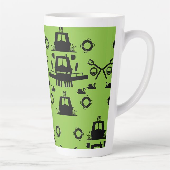 Taza De Café Latte Barco estrecho - Accesorios - Puerta de Regalos de (Derecha)