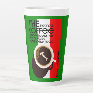 Taza De Café Latte Baristas de Italia