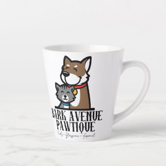 Taza De Café Latte BARK AVENUE PAWTIQUE - logo 3