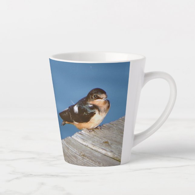 Taza De Café Latte Barn Swallow latte mug (Derecha)