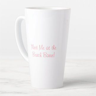 Taza De Café Latte Barre Latte Flamingo