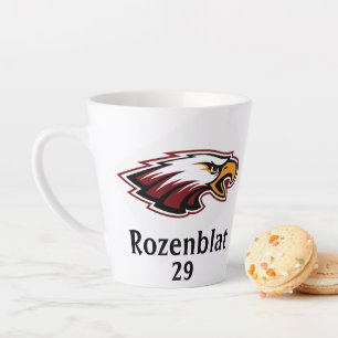 TAZA DE CAFÉ LATTE BARRO DEPORTIVO PERSONALIZADO