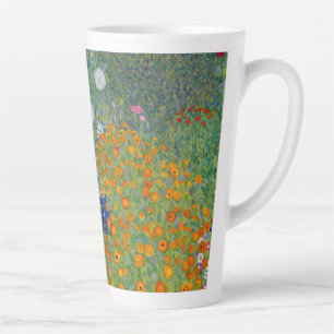Taza De Café Latte Bauerngarten, Pintura al óleo, Gustav Klimt