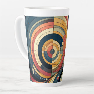 Taza De Café Latte Bauhaus Duality Latte Mug