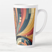 Bauhaus Duality Latte Mug