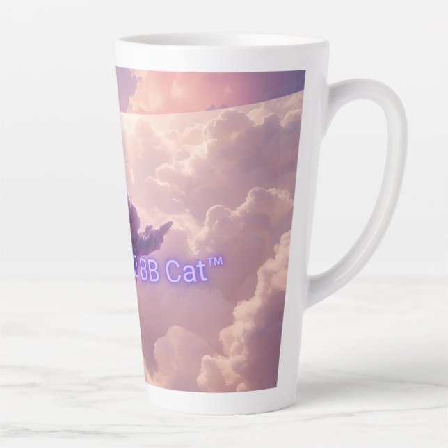 Taza De Café Latte BB Cat warm hug mug; Awakening Series (Derecha)