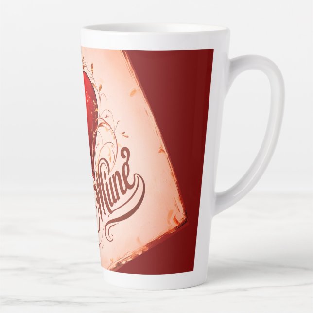 Taza De Café Latte Be Mine- Valentine (Derecha)