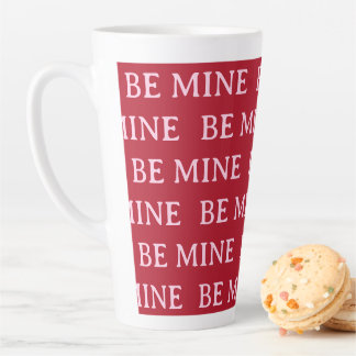 Taza De Café Latte Be Mine Valentine’s Day Gift – Romantic Love 
