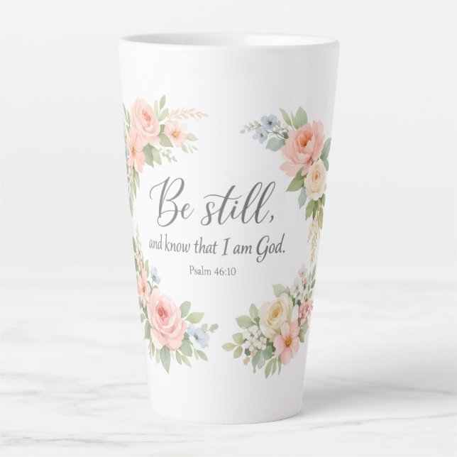 Taza De Café Latte Be still  (Anverso)