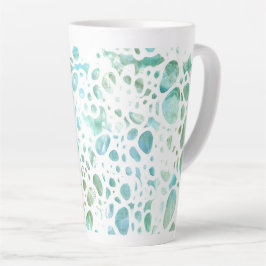 Taza De Café Latte Beach Pebbles Latte Mug