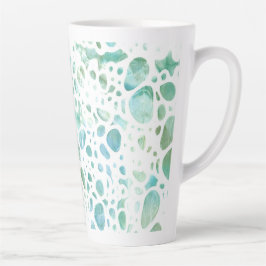Taza De Café Latte Beach Pebbles Latte Mug