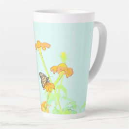 Taza De Café Latte Beautiful Butterfly Latte Mug