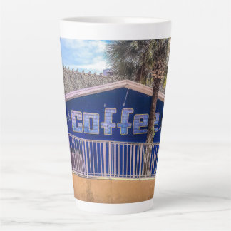 Taza De Café Latte Beba el sueño del CAFÉ más tarde