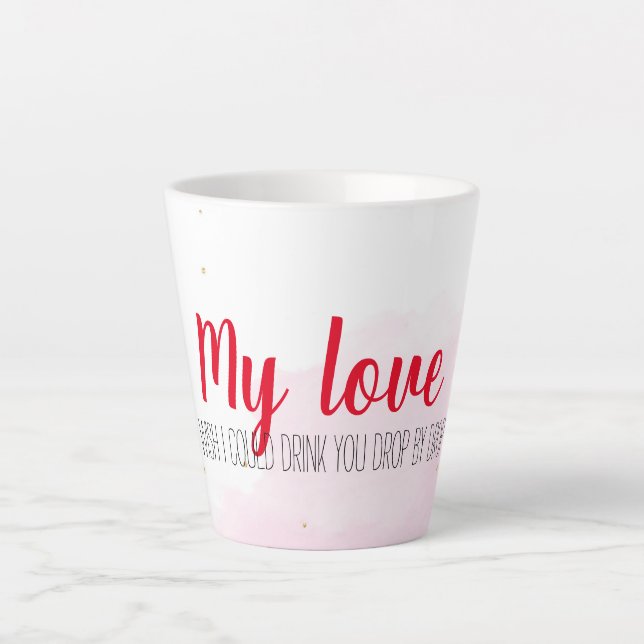 Taza De Café Latte Beba mi amor (Anverso)