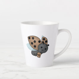 Taza De Café Latte Beber café Ladybug Giant Latte Mug
