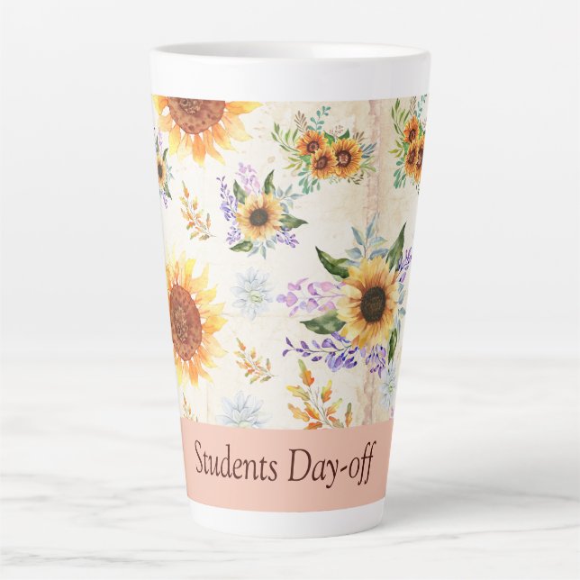 Taza De Café Latte Beber de estudiantes (Anverso)