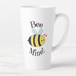 Taza De Café Latte Bee Mine Valentines Mug
