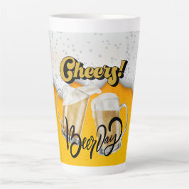 Taza De Café Latte Beerday