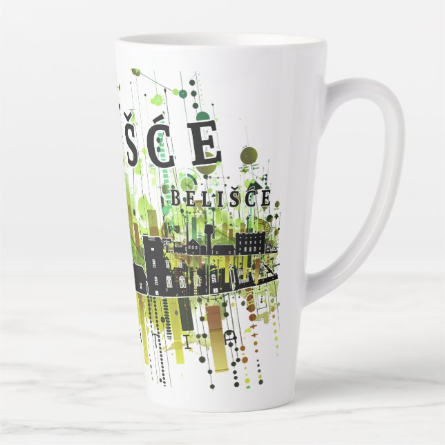 Taza De Café Latte Belišće Croacia (Derecha)