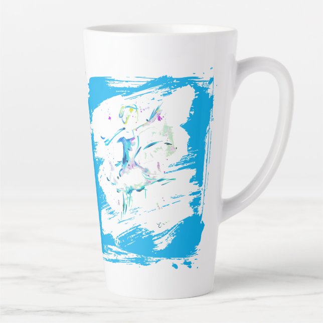 Taza De Café Latte Bella (Derecha)