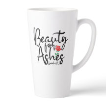 Belleza para las cenizas Gran Latte Mug 17 oz.