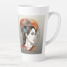 Taza De Café Latte belleza revelada