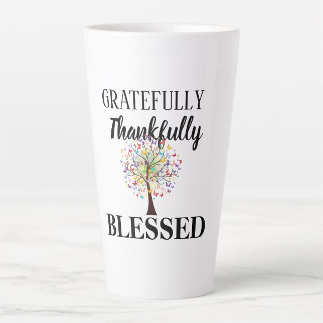 Taza De Café Latte Bendito (Anverso)