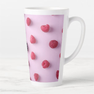 Taza De Café Latte berry agradable